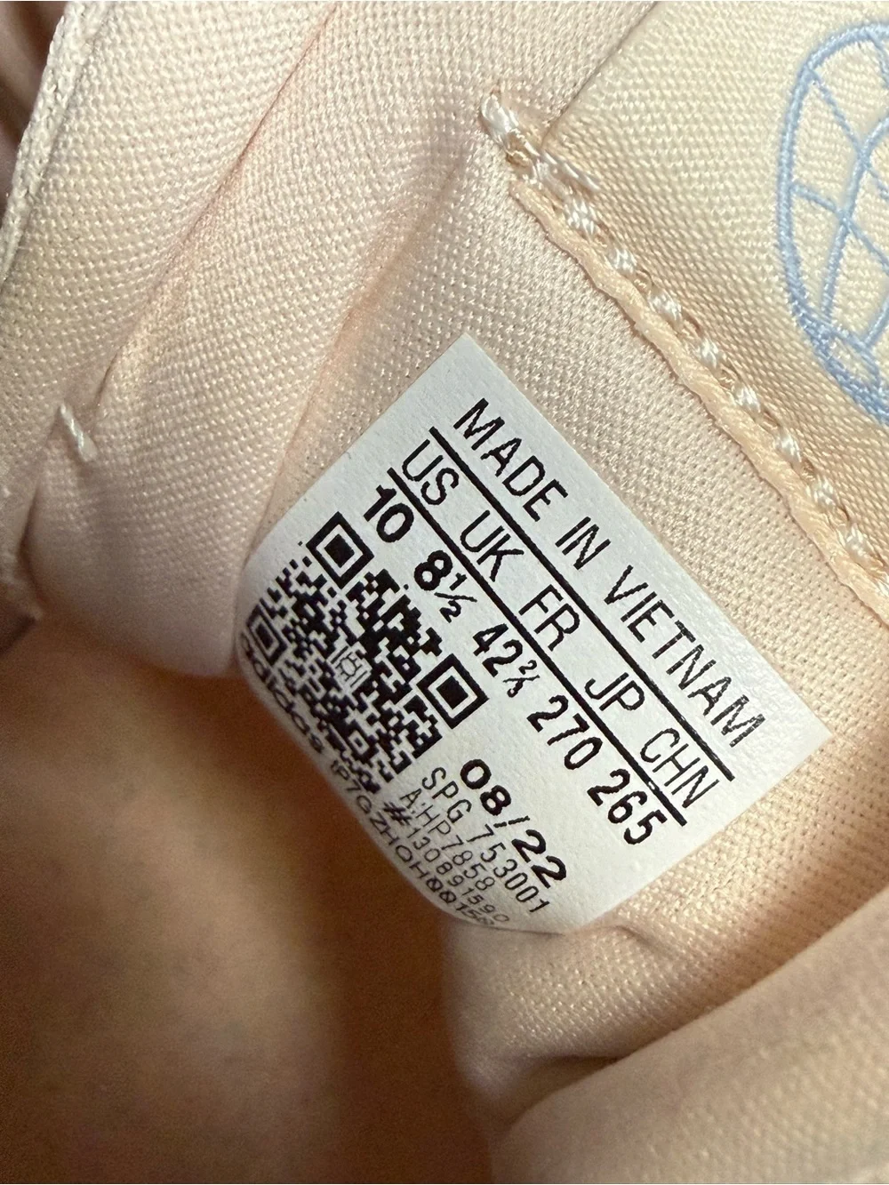 adidas Women's Run 70s Light Pink and Cream Runner Sneakers size 10